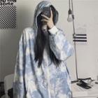 Tie Dye Zip Hoodie