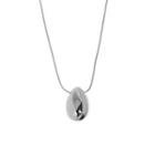 Droplet Pendant Necklace 925 Silver - Silver - One Size
