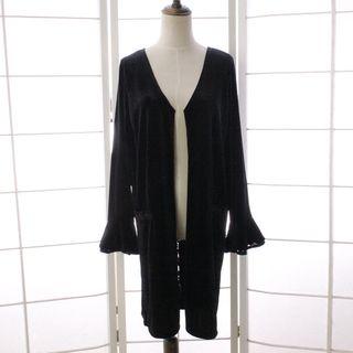 Ruffle Long Jacket