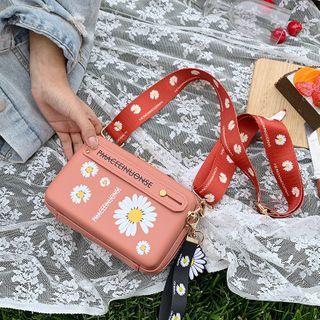 Mini Floral Print Crossbody Bag