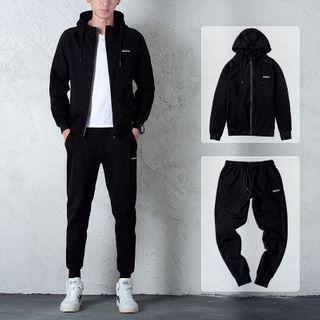 Zip Hoodie / Sweatpants / Padded Zip Vest / Set