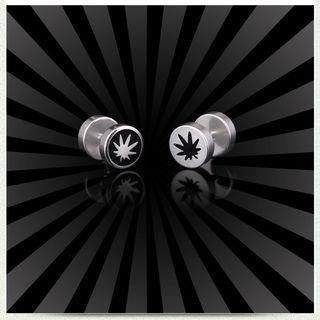 Leaf Plug Earring