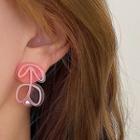 Flower Earring 1 Pair - Flower Earring - Pink - One Size