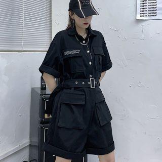 Cargo Wide-leg Playsuit