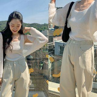 Summer Knit Bolero Cardigan