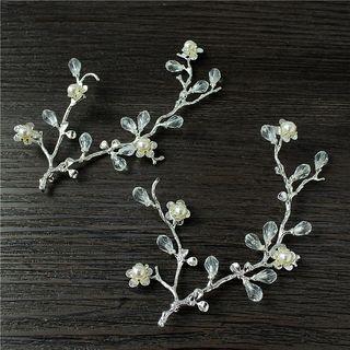 Set Of 2: Embellished Headpiece