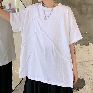 Irregular Elbow-sleeve T-shirt