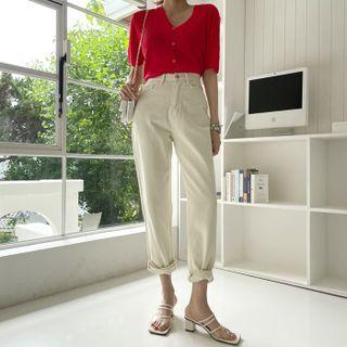 Pastel Straight-leg Pants