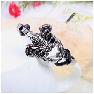 Scorpion Faux Leather Bracelet