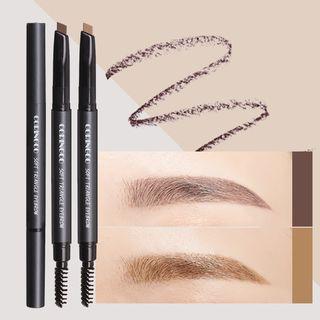 Coringco - Soft Triangle Eyebrow (2 Colors) #02 Light Brown