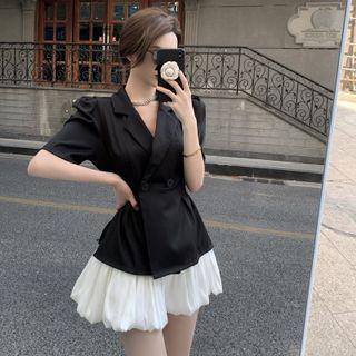 Short-sleeve Blazer / High-waist Skirt ( Various Designs )