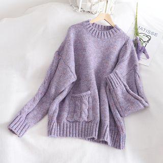 Pocket Long-sleeve Sweater