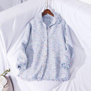Tweed Single Breasted Jacket