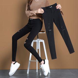 Cropped Skinny Pants (various Designs)