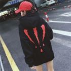 Print Back Hoodie