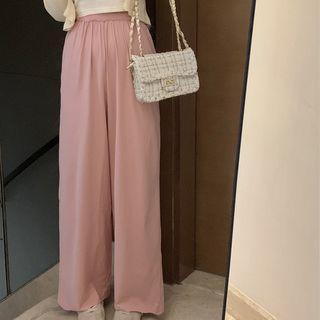 Plain Cardigan / Twisted Tube Top / Pants
