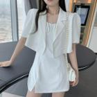Short-sleeve Double Breasted Blazer / Dress