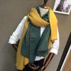 Two-tone Linen Scarf