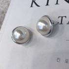 Faux-pearl Earrings Silver - One Size