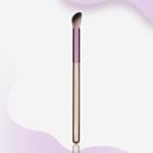 Angled Makeup Brush Purple & Champagne - One Size