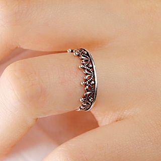 925 Sterling Silver Crown Ring