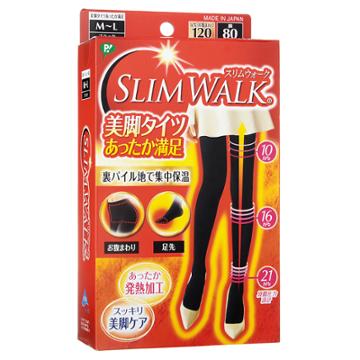 Slim Walk - Slim Walk Legging Compression Tights With Warm Processing (m-l) (black) (80den) 1 Pair