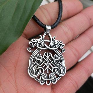 Alloy Dragon Pendant Necklace