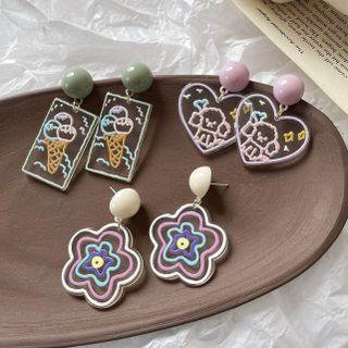 Cartoon Acrylic Dangle Earring