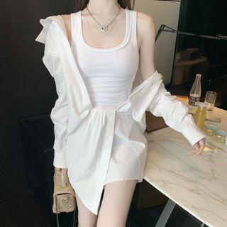 Set: Short Dress + Tank Dress