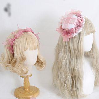 Flower Mesh Headband / Brooch / Hair Clip / Fascinator Hat (various Designs)