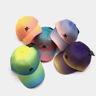 Letter Embroidered Gradient Baseball Cap