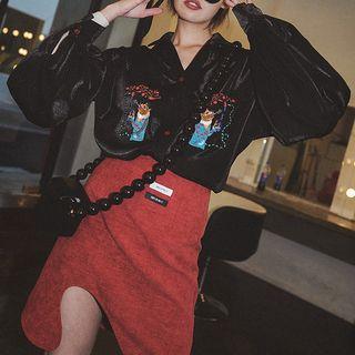Tiger Embroidered Shirt