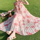 Spaghetti-strap Tie-dye Maxi Sundress