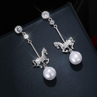 Beaded Merry-go-round Earrings