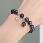 Chinese Characters Faux Gemstone Bracelet