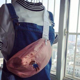 Embroidered Waist Bag