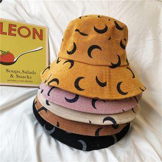 Moon Print Bucket Hat