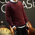 Ribbed Long Sleeved Sweater
