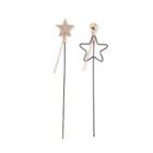 Non-matching Star Earring 01 - 1 Pair - 1786 - One Size