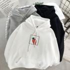 Carrot Print Hoodie