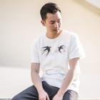 Magpie-print T-shirt