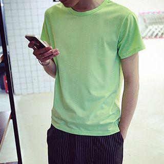 Plain Short-sleeve T-shirt