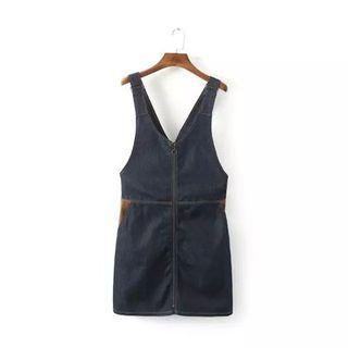Strappy Denim Dress
