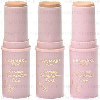 Canmake - Creamy Foundation Stick Spf 50+ Pa++++ 9.5g - 3 Types