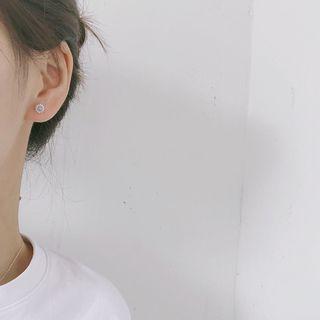 Ceramic Simple Stud Earring As Shown In Figure - One Size