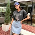 Koala Print Loose T-shirt