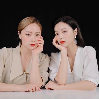 [lovb] Chelsea-collar Button Blouse