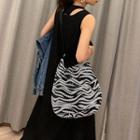 Zebra Pattern Shoulder Bag Zebra Pattern - One Size
