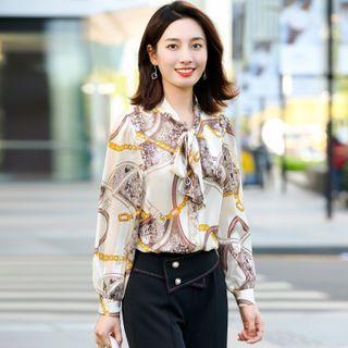 Patterned Shirt / Dress Pants