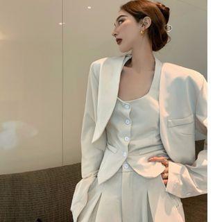 Plain Blazer / Dress Pants / Vest